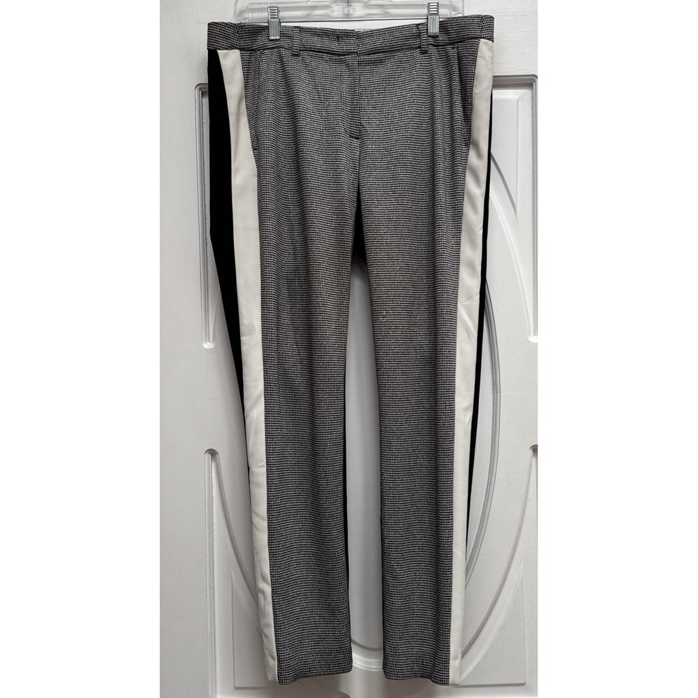 Luisa Cerano Pants Size USA‎ 10 Multi Pattern Italian Fabric Pants Slacks